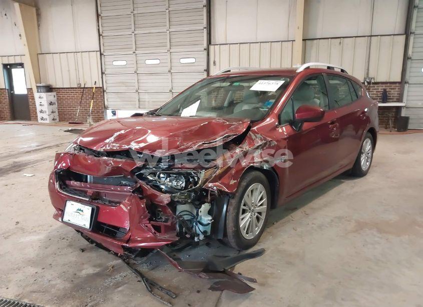 Photo 2 of 2018 Subaru Impreza 2.0I PREMIUM (VIN 4S3GTAB67J3744630)