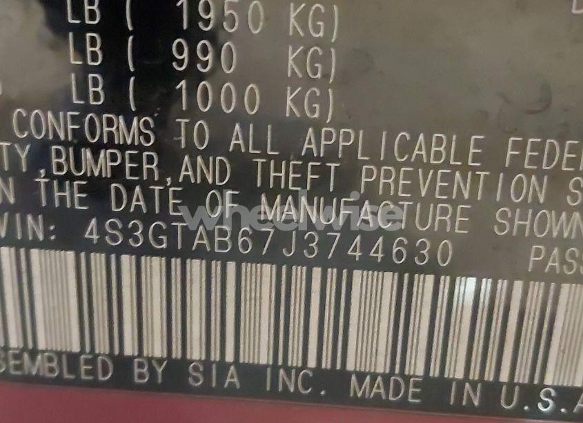 Photo 9 of 2018 Subaru Impreza 2.0I PREMIUM (VIN 4S3GTAB67J3744630)