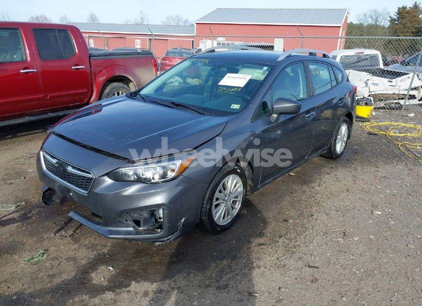 Photo 2 of 2018 Subaru Impreza 2.0I PREMIUM (VIN 4S3GTAB68J3715606)