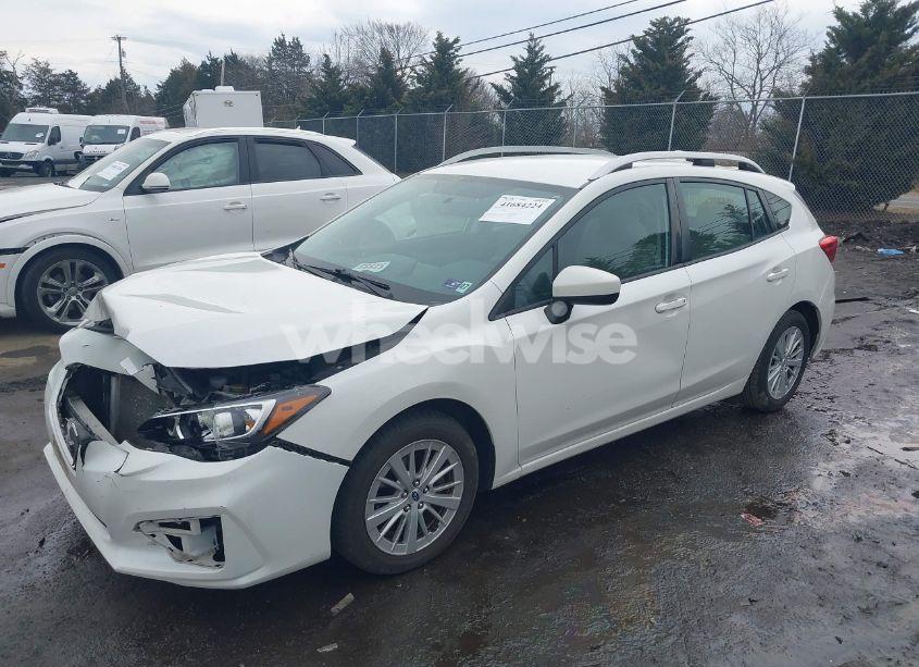 Photo 2 of 2017 Subaru Impreza 2.0I PREMIUM (VIN 4S3GTAB69H3753291)