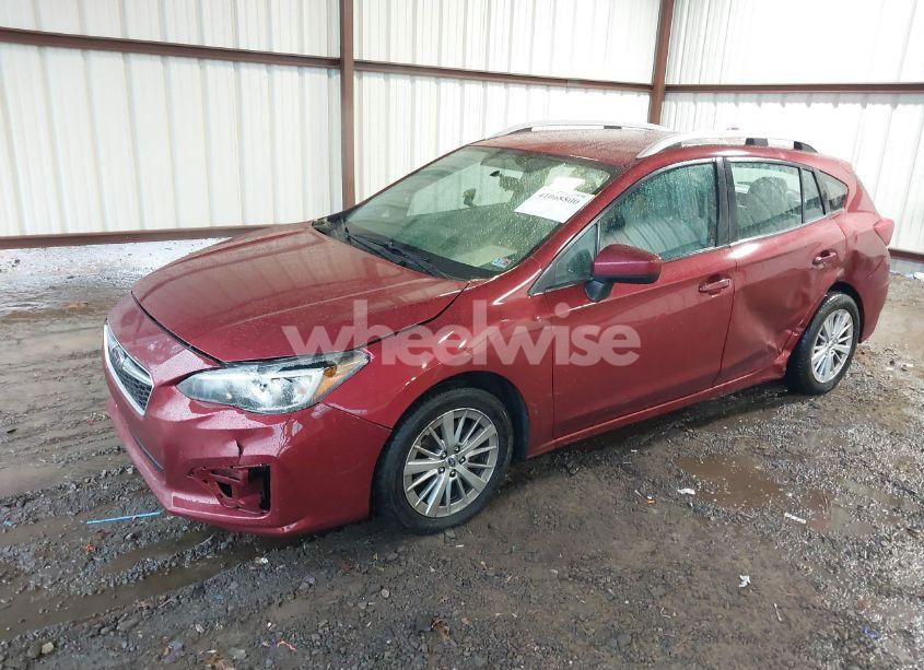Photo 2 of 2017 Subaru Impreza 2.0I PREMIUM (VIN 4S3GTAB6XH3731588)