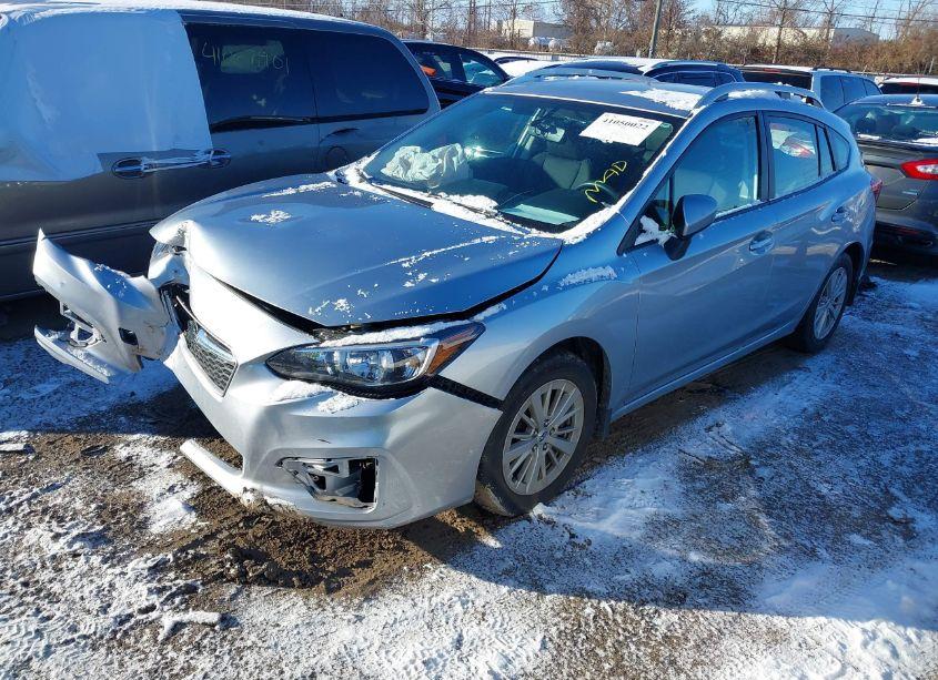 Photo 2 of 2018 Subaru Impreza 2.0I PREMIUM (VIN 4S3GTAB6XJ3718538)