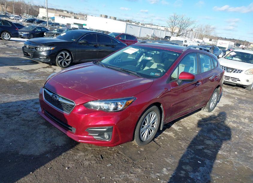 Photo 2 of 2018 Subaru Impreza 2.0I PREMIUM (VIN 4S3GTAD61J3717971)