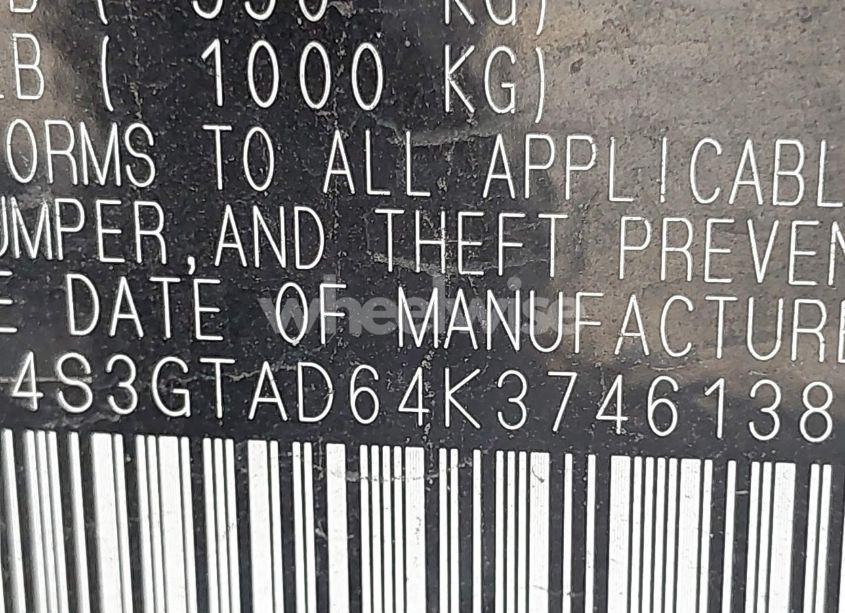 Photo 9 of 2019 Subaru Impreza 2.0I PREMIUM (VIN 4S3GTAD64K3746138)