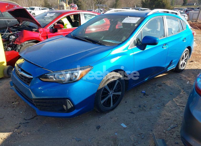 Photo 2 of 2022 Subaru Impreza PREMIUM 5-DOOR (VIN 4S3GTAD6XN3705596)