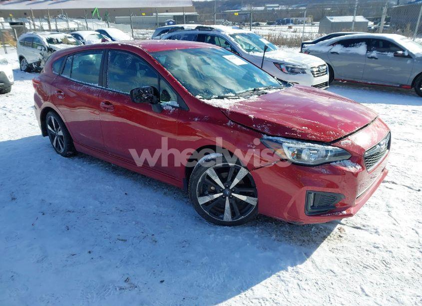2019 Subaru Impreza 2.0I SPORT (VIN 4S3GTAJ60K3705736) main photo