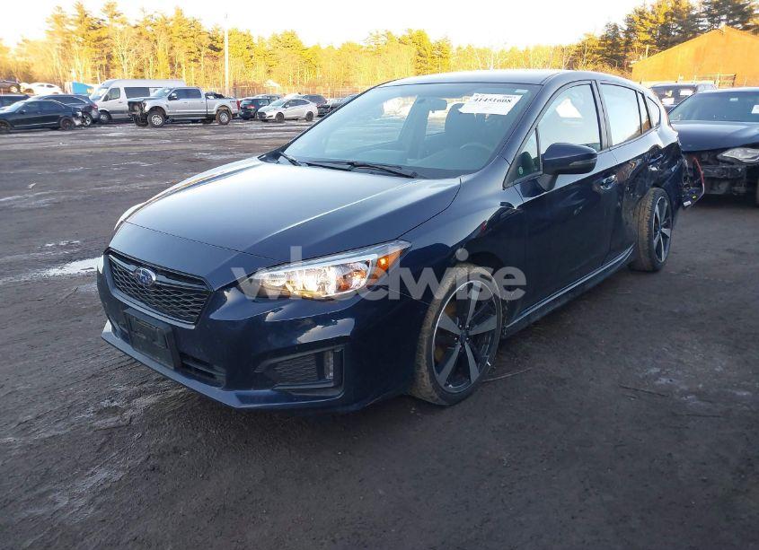 Photo 2 of 2019 Subaru Impreza 2.0I SPORT (VIN 4S3GTAJ6XK3707946)