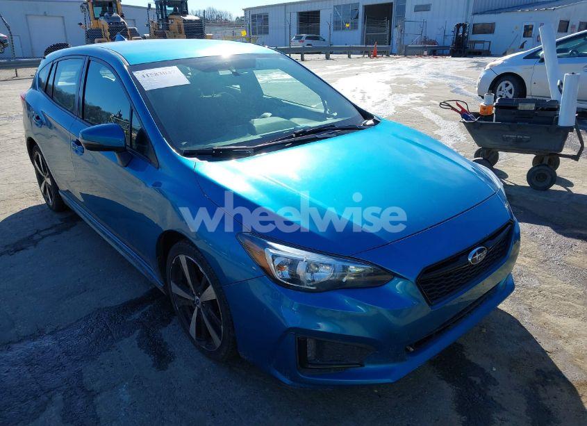 2017 Subaru Impreza 2.0I SPORT (VIN 4S3GTAK62H3702487) main photo