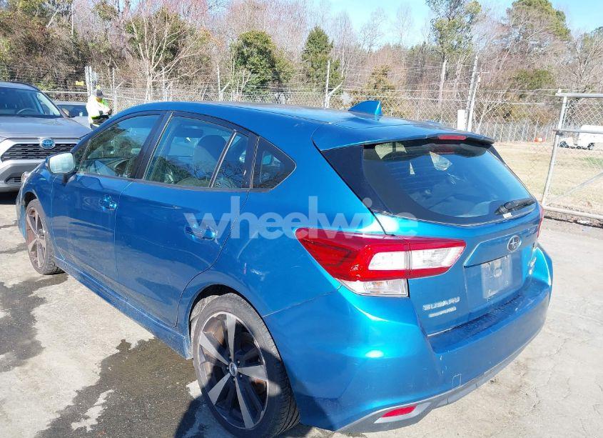 Photo 3 of 2017 Subaru Impreza 2.0I SPORT (VIN 4S3GTAK62H3702487)