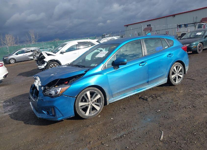 Photo 2 of 2018 Subaru Impreza 2.0I SPORT (VIN 4S3GTAK65J3725946)