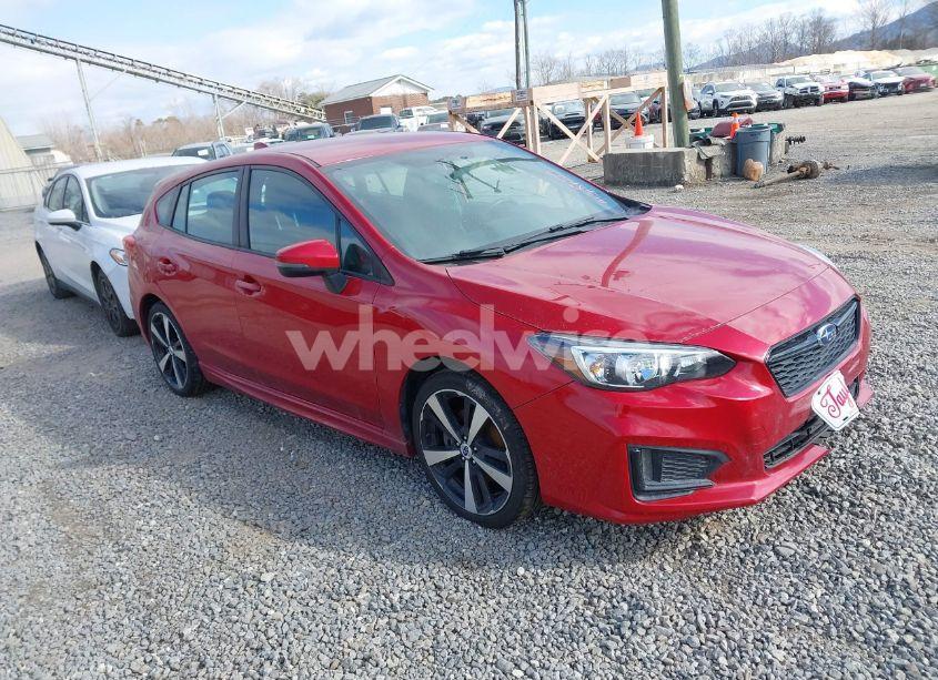 2018 Subaru Impreza 2.0I SPORT (VIN 4S3GTAK67J3722983) main photo