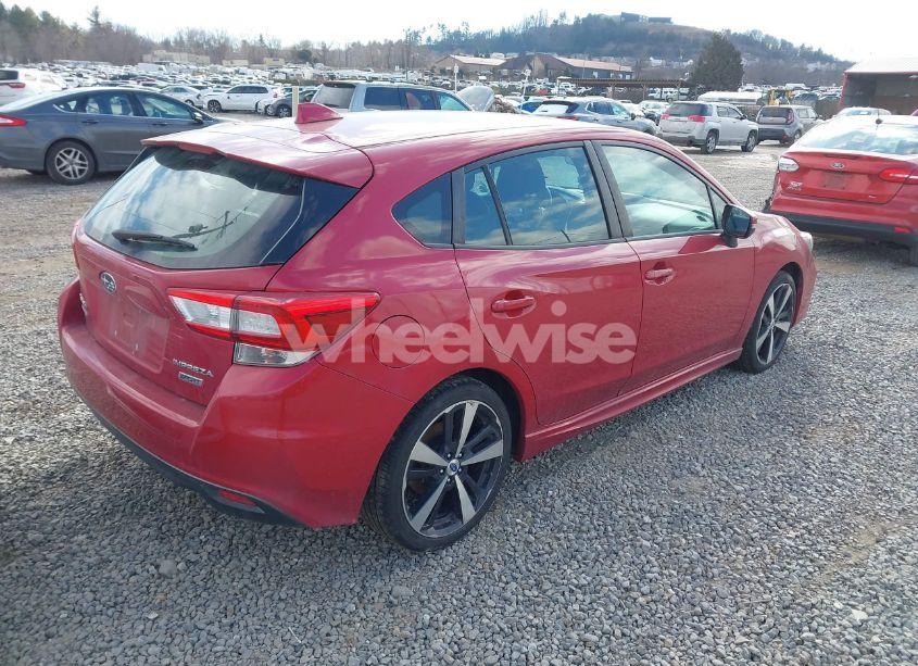 Photo 4 of 2018 Subaru Impreza 2.0I SPORT (VIN 4S3GTAK67J3722983)