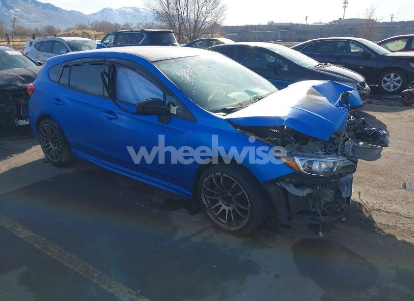 2017 Subaru Impreza 2.0I SPORT (VIN 4S3GTAK68H3709301) main photo