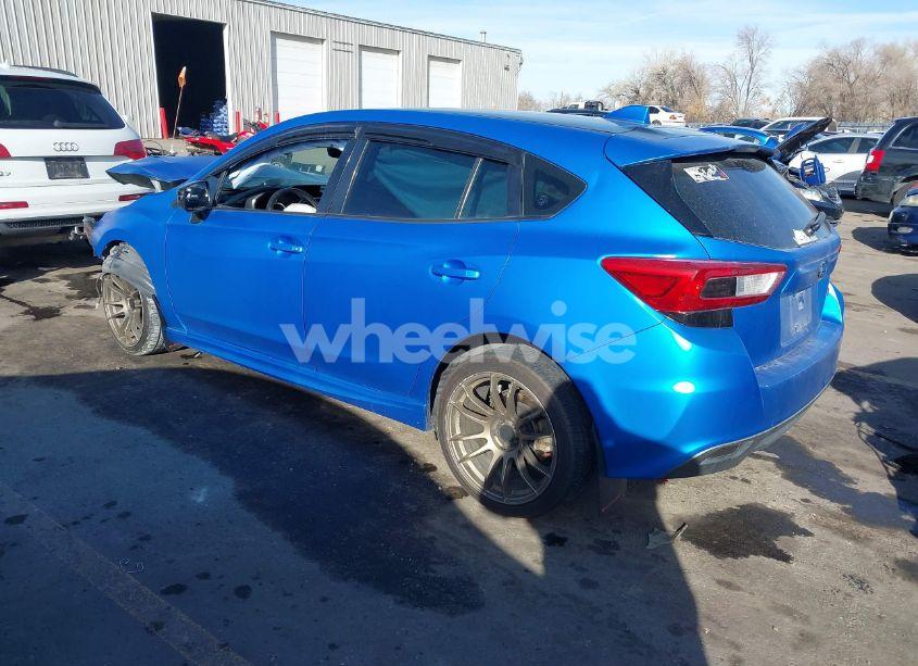 Photo 3 of 2017 Subaru Impreza 2.0I SPORT (VIN 4S3GTAK68H3709301)