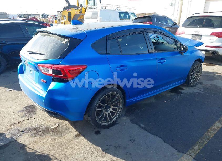 Photo 4 of 2017 Subaru Impreza 2.0I SPORT (VIN 4S3GTAK68H3709301)