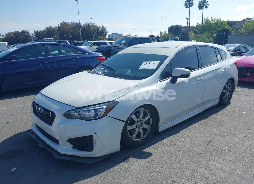 Photo 2 of 2018 Subaru Impreza 2.0I SPORT (VIN 4S3GTAK6XJ1732984)