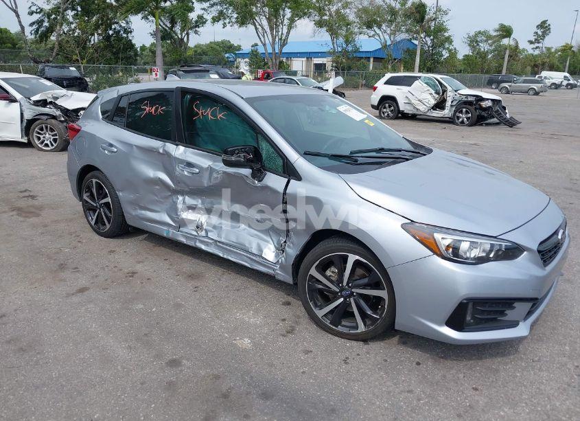 2022 Subaru Impreza SPORT 5-DOOR (VIN 4S3GTAL62N3725682) main photo