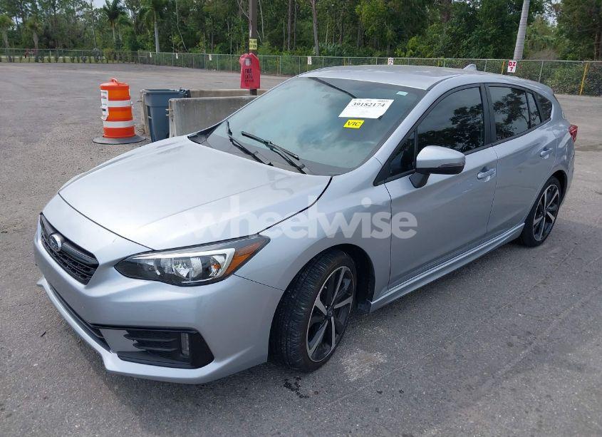Photo 2 of 2022 Subaru Impreza SPORT 5-DOOR (VIN 4S3GTAL62N3725682)