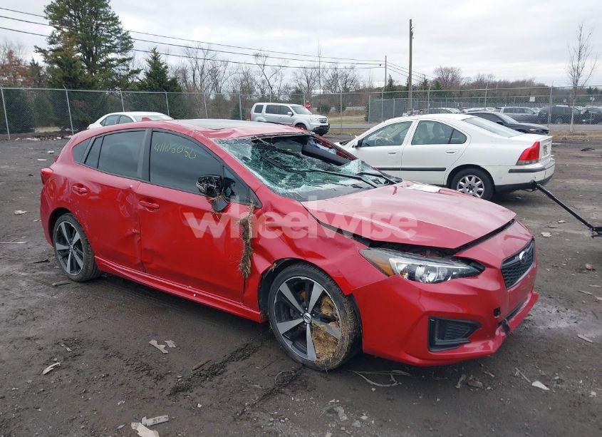2017 Subaru Impreza 2.0I SPORT (VIN 4S3GTAL65H3745185) main photo