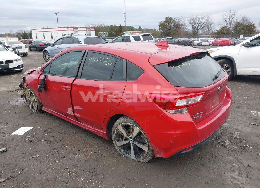 Photo 3 of 2017 Subaru Impreza 2.0I SPORT (VIN 4S3GTAL65H3745185)