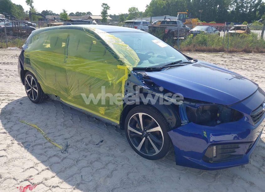2022 Subaru Impreza SPORT 5-DOOR (VIN 4S3GTAL66N3718783) main photo