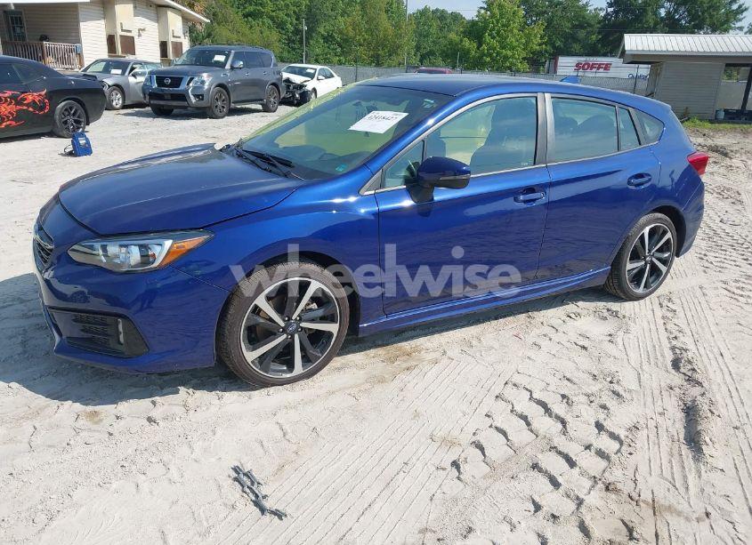 Photo 2 of 2022 Subaru Impreza SPORT 5-DOOR (VIN 4S3GTAL66N3718783)