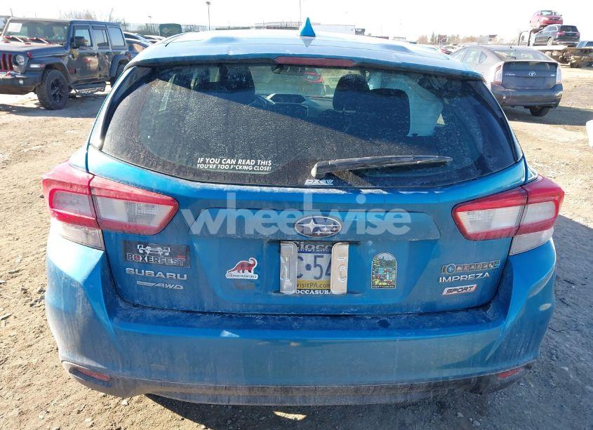 Photo 16 of 2017 Subaru Impreza 2.0I SPORT (VIN 4S3GTAL67H3704766)