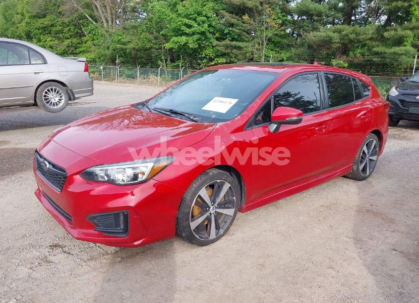 Photo 2 of 2017 Subaru Impreza 2.0I SPORT (VIN 4S3GTAL6XH1715062)