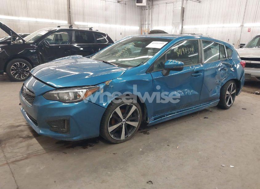 Photo 2 of 2018 Subaru Impreza 2.0I SPORT (VIN 4S3GTAL6XJ1706870)