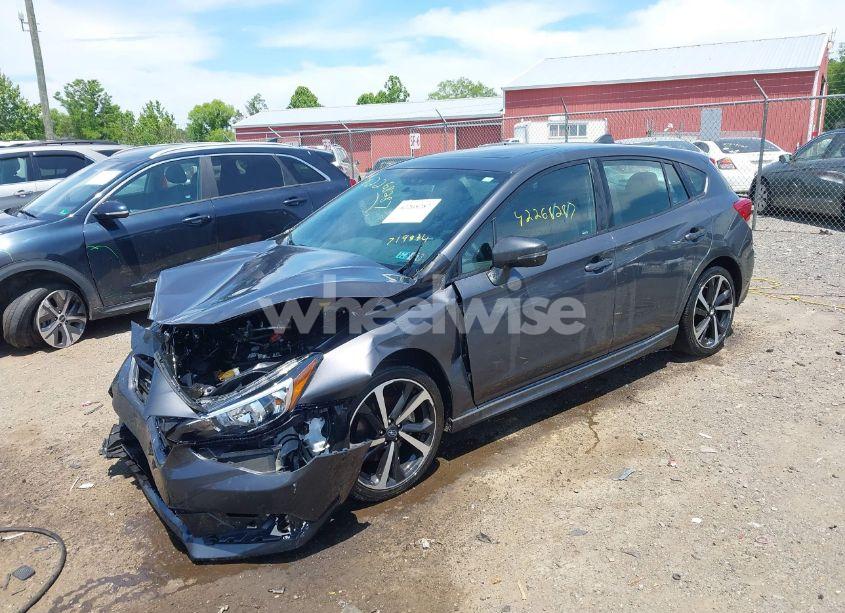 Photo 2 of 2023 Subaru Impreza SPORT 5-DOOR (VIN 4S3GTAM60P3719834)