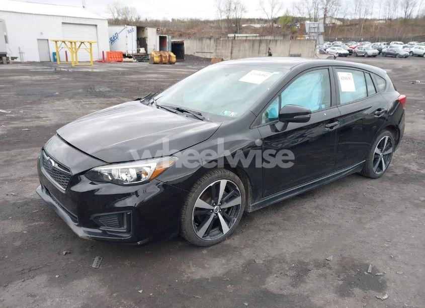 Photo 2 of 2018 Subaru Impreza 2.0I SPORT (VIN 4S3GTAM63J3736389)
