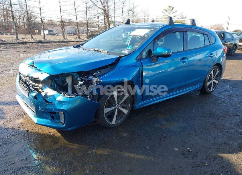 Photo 2 of 2017 Subaru Impreza 2.0I SPORT (VIN 4S3GTAM66H3734226)