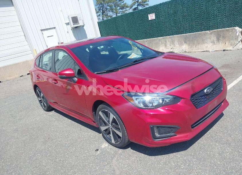 2017 Subaru Impreza 2.0I SPORT (VIN 4S3GTAM67H3738222) main photo