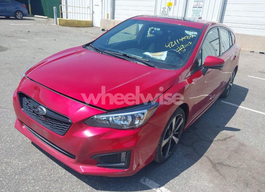 Photo 2 of 2017 Subaru Impreza 2.0I SPORT (VIN 4S3GTAM67H3738222)