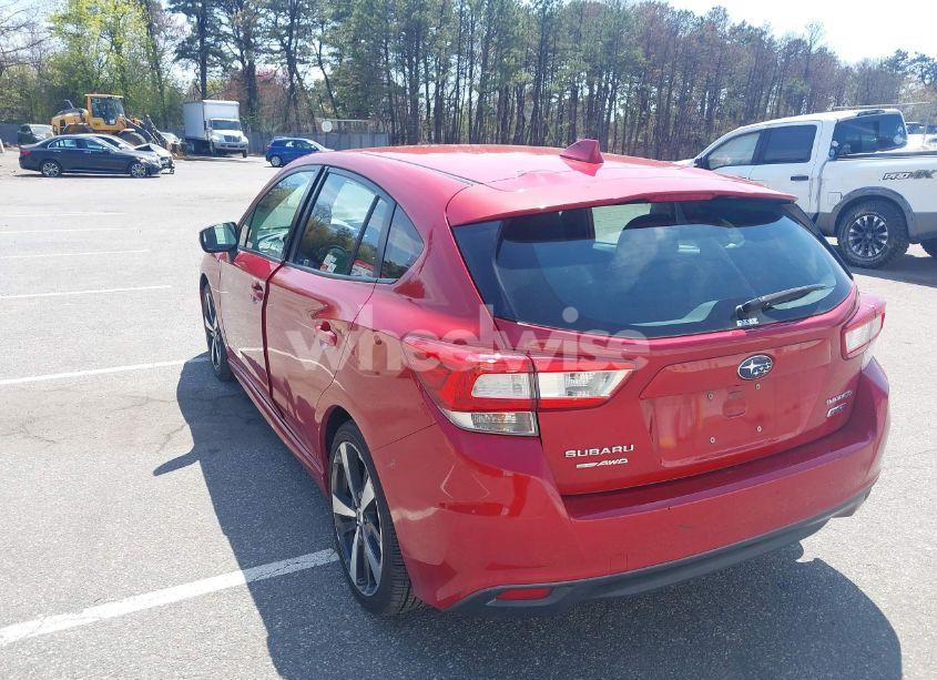 Photo 3 of 2017 Subaru Impreza 2.0I SPORT (VIN 4S3GTAM67H3738222)