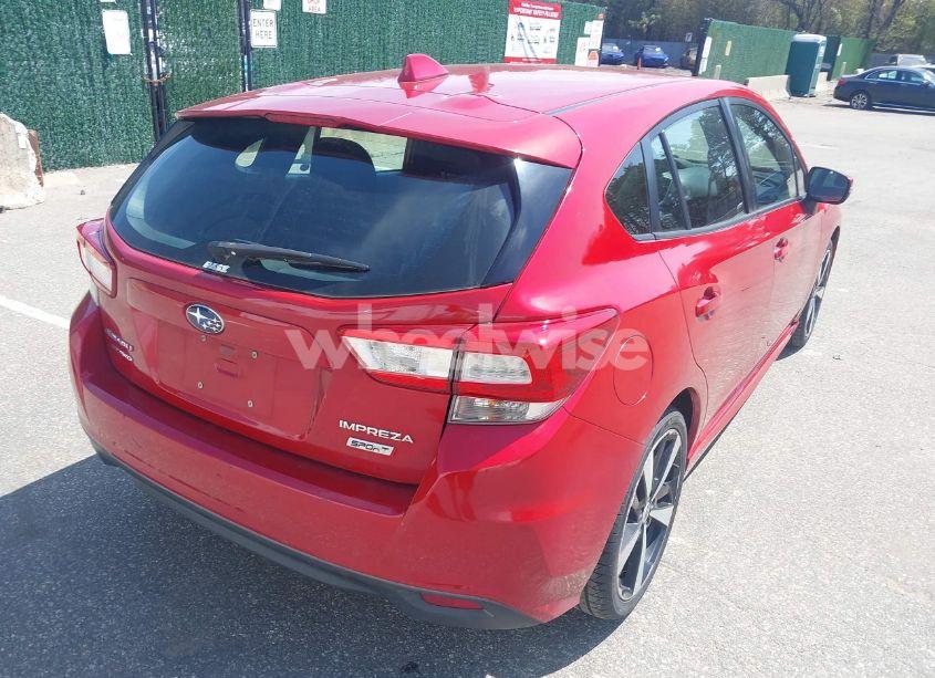 Photo 4 of 2017 Subaru Impreza 2.0I SPORT (VIN 4S3GTAM67H3738222)