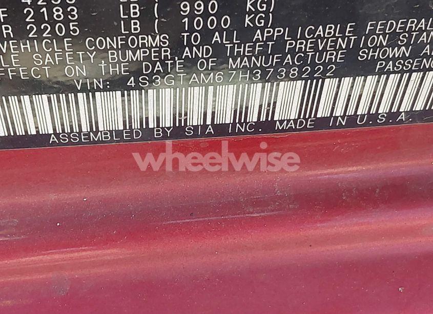 Photo 9 of 2017 Subaru Impreza 2.0I SPORT (VIN 4S3GTAM67H3738222)