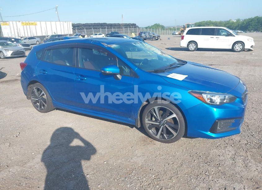 2020 Subaru Impreza SPORT 5-DOOR (VIN 4S3GTAM69L3719891) main photo