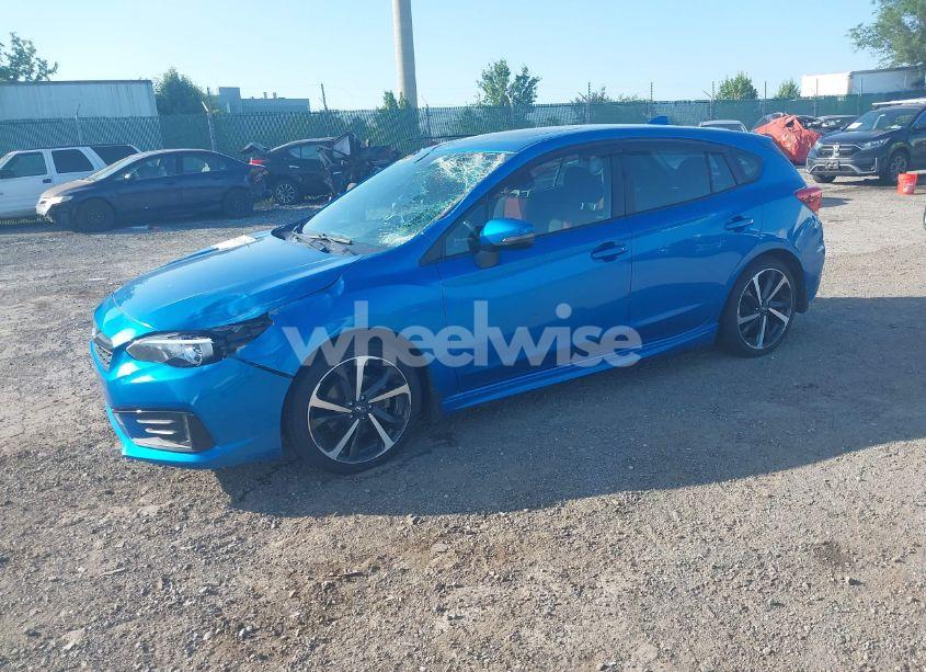 Photo 2 of 2020 Subaru Impreza SPORT 5-DOOR (VIN 4S3GTAM69L3719891)