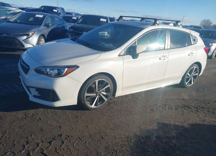Photo 2 of 2022 Subaru Impreza SPORT 5-DOOR (VIN 4S3GTAM69N3712202)