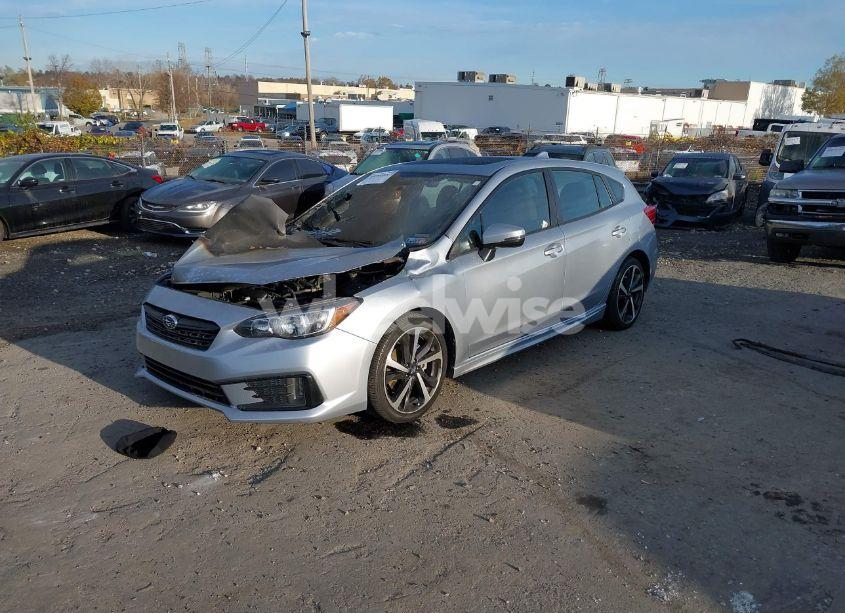 Photo 2 of 2023 Subaru Impreza SPORT 5-DOOR (VIN 4S3GTAM69P3720545)