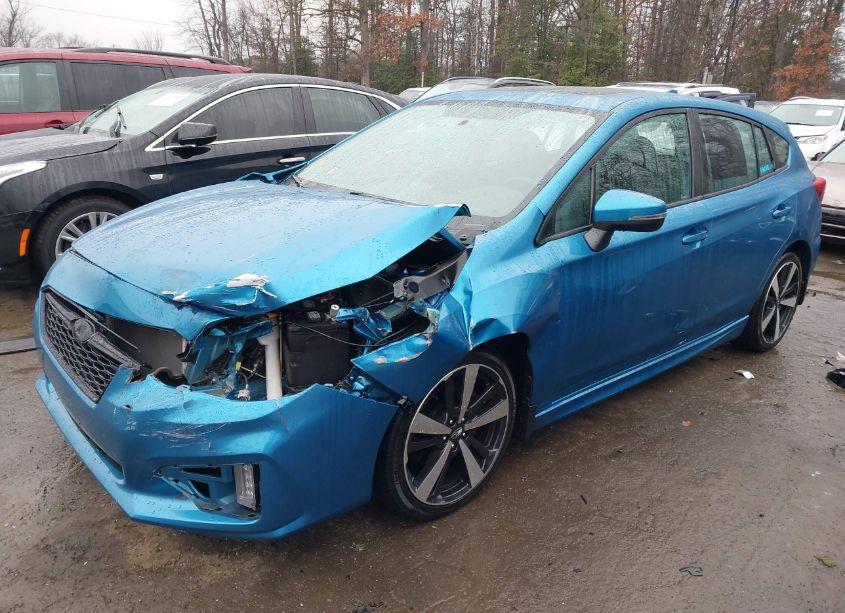 Photo 2 of 2019 Subaru Impreza 2.0I SPORT (VIN 4S3GTAM6XK3720739)