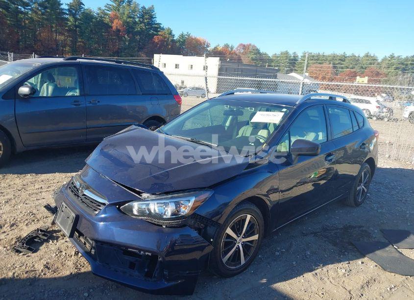 Photo 2 of 2021 Subaru Impreza PREMIUM 5-DOOR (VIN 4S3GTAV6XM3702128)