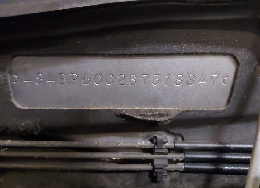 Photo 9 of 2008 Subaru Outback (VIN 4S4BP60C287318847)