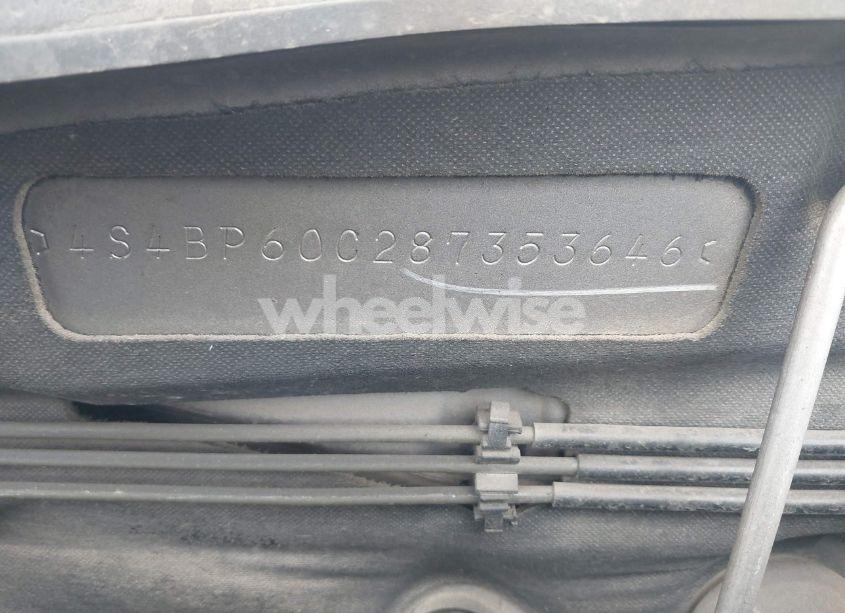 Photo 9 of 2008 Subaru Outback (VIN 4S4BP60C287353646)