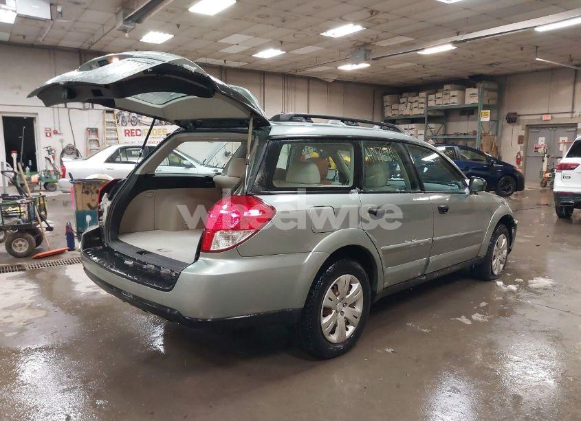 Photo 4 of 2009 Subaru Outback 2.5I (VIN 4S4BP60C397337814)