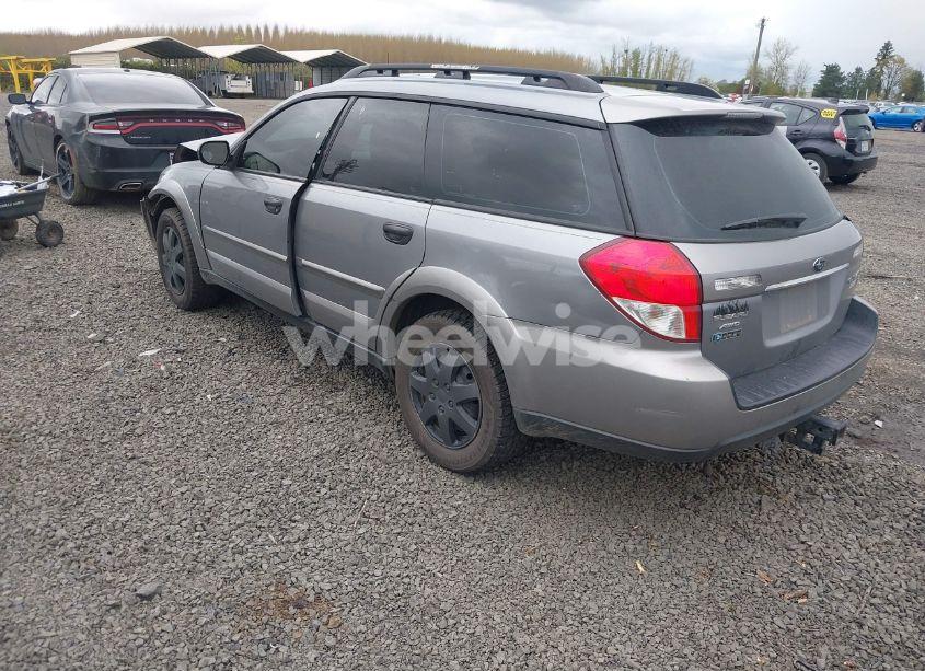 Photo 3 of 2009 Subaru Outback 2.5I (VIN 4S4BP60C397339367)