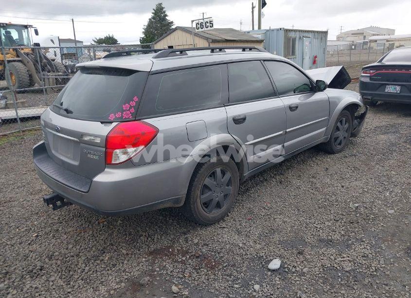 Photo 4 of 2009 Subaru Outback 2.5I (VIN 4S4BP60C397339367)