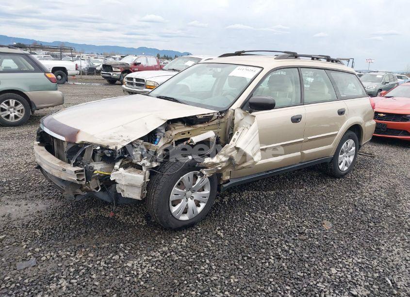 Photo 2 of 2009 Subaru Outback 2.5I (VIN 4S4BP60C597339547)