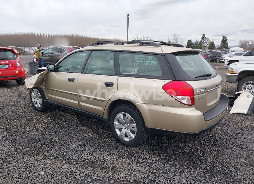Photo 3 of 2009 Subaru Outback 2.5I (VIN 4S4BP60C597339547)